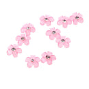 Blue+Pink Cherry Folwer Stickers Decals Bling Decors DIY For Phone Tablet