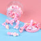 20Pcs Mixed multicolor baby kid children girls cartoon hair clips with bo R^i