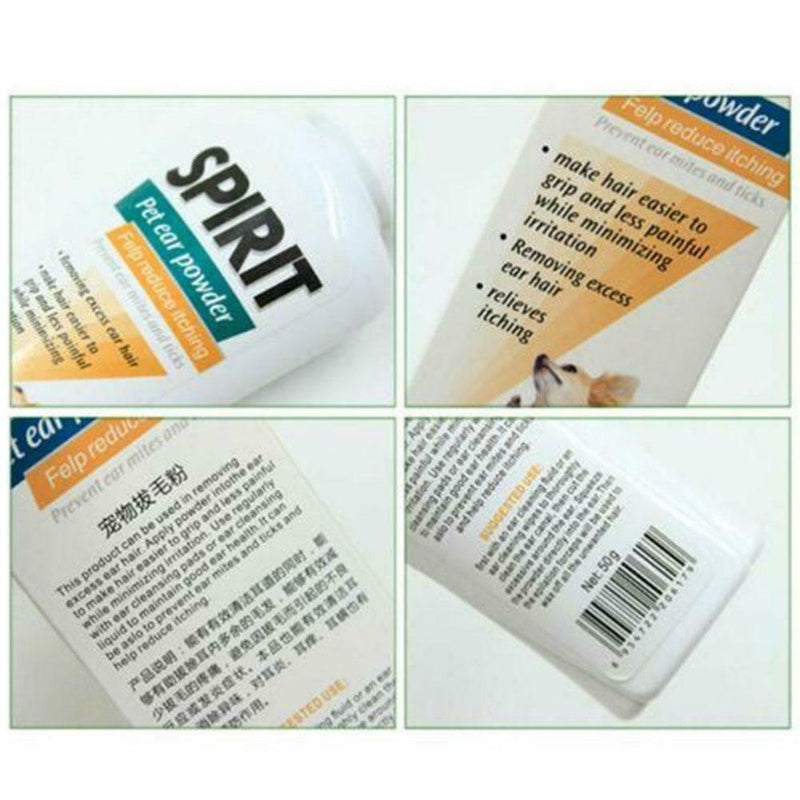 50gPet Clean Ear Powder Cat Dog Grooming Ear Canal Clean Health Powder Ears Care
