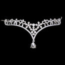 Crown Tiara Bridal Bridesmaid Crystal Rhinestone Flower/ Frontlet