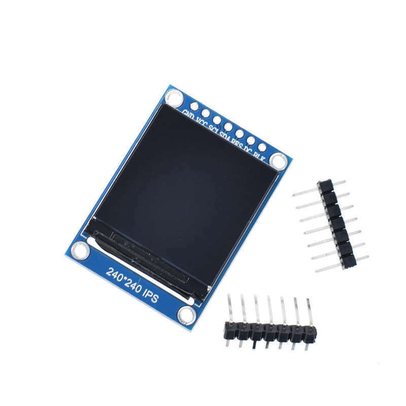 1.3 Inch Ips Hd Tft St7789 Drive Ic 240 x 240 Spi Communication 3.3V Voltag