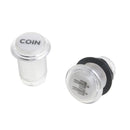 DIY Arcade Video Games Kit LED Lamp Illuminated Push Button 1P/2P Player,2X Coin