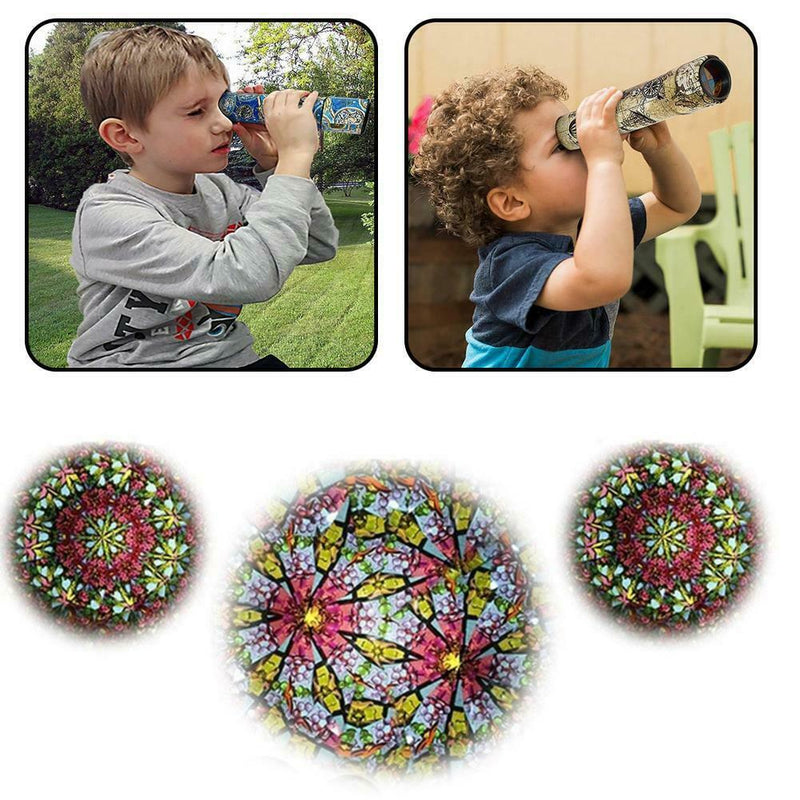 Rotating Magic Kaleidoscope-Adjustable Focus & Colourful Puzzle Toys For Kids
