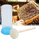 Plastic Queen Bee Marker Bottle Marking Cage Bottle Soft Beekeeper Plunger G8T2