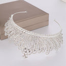 Wedding Crystal Crown And Tiara Bridal Hair Accessories Wedding Crown Head