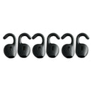 3 Pairs Durable Silicone Replacement Ear Tip Earpads, Fit for Jabra Boost Black