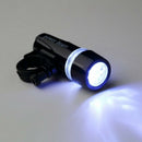 New Black Bike Bicycle 5 LED Power Beam Front Head Light Torch Lamp