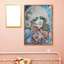 5D DIY Special Shaped Diamond Painting Beauty Cross Stitch Mosaic Craft Kit