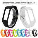 Silicone Watchband for Polar A360 A370 Wristband Silicone Wriststrap Smart  M5E9