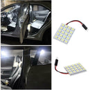 Car Interior DC 12V 5050 20SMD LED White Light Festoon Dome Lamp Panel