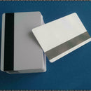 10pcs PVC PLASTIC BLANK WHITE CREDIT CARD 30 MIL With Stripe Magnetic Loco Z1G6