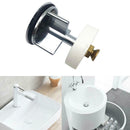 38mm Heavy Chrome Plated Basin Sink Waste Plug Replacement Brass Metal Hot