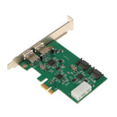 2 Ports USB 3.0 5Gbps SATA3.0 PCI Express (PCIe) Expansion Card Support Window