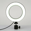 Dimming LED Selfie Ring Light Live Video Studio Phone Fill Lamp (16cm) A