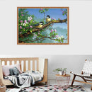 Magpie DIY Full Drill Round Diamond Painting Embroidery Kits Cross Stitch