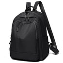 Women Backpack Oxford School Shoulder Bag Travel Casual Rucksack (Black)