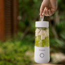 350ml Smart USB Juice Cup Portable Blender Smoothie Juice Machine (White) A