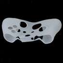 White Silicone Skin Case Cover + 2 Caps for XBOX ONE Game Controller Joystick