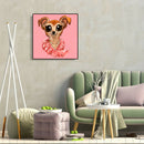 5D DIY Full Drill Diamond Painting Rich Dog Cross Stitch Embroidery Decor A