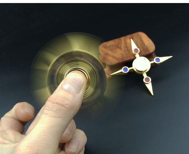 Fidget Spinner EDC Hand Finger Spinner Custom Bearing Toys Zinc Titanium Alloy