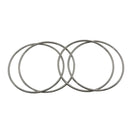 4pcs Magic Metal Rings Linking Iron Hoops for Fun Magic Trick Playing Props A