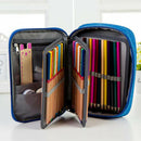 School Pencil Cases For Girls Boy Pencilcase 72 Holes Pen Box Penalty Multi