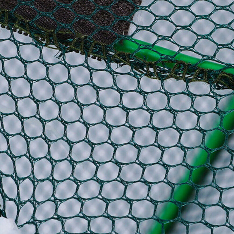6 Sides 12 Holes Automatic Fishing Net NylonÃ‚Â Crab Fish Trap ShrimpÃ‚Â Cage (D) A