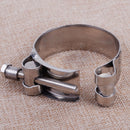 51mm Stainless Steel Motorcycle Band Exhaust Pipe Clamp Caliper Muffler Silencer