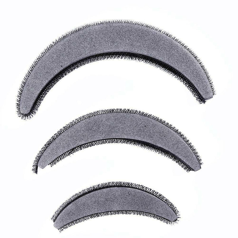 Hair Puffs Arch Shaped Heighten Hair Styling Tools Accessories 3sizes/Pack