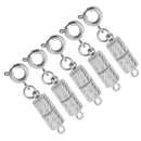 5 Set Tube Shaped Easy Magnetic Clasp Converter Lobster Closure Necklace DIY