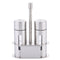 1 Set Spice Pepper Shakers Sugar Salt Condiment Tins Oil Bottle Stainless S L5D2