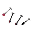 30 pcs/ Set Lip Piercing Labret Multi Color P2M9