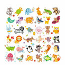 Lovely Animals Patches Washable Iron-on Heat Transfers Children Clothes Stickers