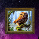 5D Diamond Owl Embroidery Painting Rhinestone Cross Stitch Craft Home We JZP