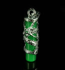 1PC Chinese Exquisite Malay Jade Pendant Green Dragon Charm Lucky Gifts Jewelry