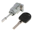 Car Left Door Lock Cylinder Barrel Key for VW Volkswagen Skoda Octavia 07-12