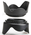 58mm Screw-in Flower Lens Hood Digital Camera Petal Lens Hoods for Canon