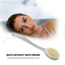 Soft Bristle Bath Brush Long Handle Scrubber Body Massage Shower Brushes A
