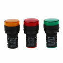 Red, yellow-green light lamp 22 mm LED pilot display panel AC 220 V 3 pcs L7R4