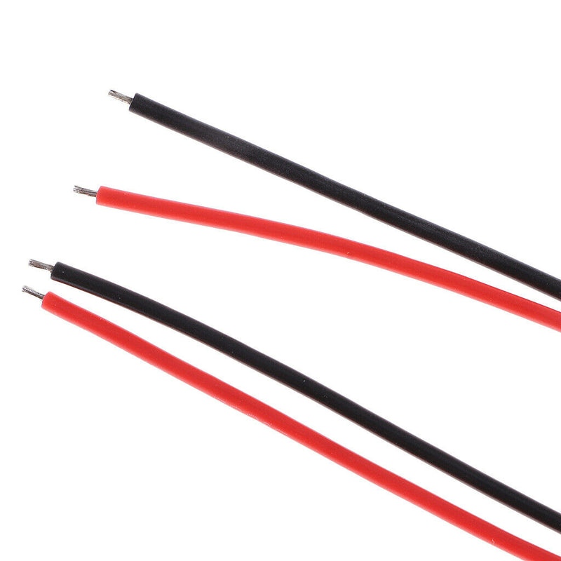 10Pcs 100mm 51005 2-Pin Connector Cable Wire Male/Female For RC Lipo Battery