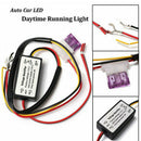LED Daytime Running Light DRL Relay Harness Auto On/Off Dimmer Control Switch