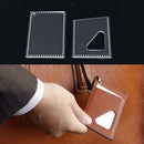 2pcs Leather Craft Acrylic Mini Card Holder Case Pattern Templates Stencils