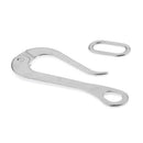 1PCS Pelican Hook & Eye with Quick Release Link Stainless Steel 316 Marine Boat