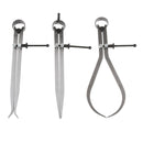 6'' 150mm Set of 3, Inside, Outside and Divider Spring Caliper Sets