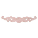 Exquisite Classic Wood Carved Flower Applique Furniture Natural SIZE:16 x 3