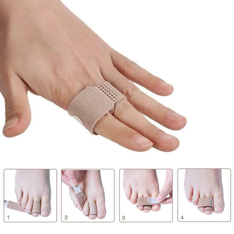 20Pcs Nylon Hammer Toe Straightener Separator Alignment Pain Relief Breathable
