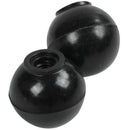 5Pcs Plastic Ball Mold Machine Control Handle Thread Knob 25mm diameter 6mm U8S8