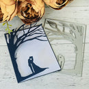 Wedding Card Border Metal Cutting Dies Stencil for DIY Scrapbooking Album De %a