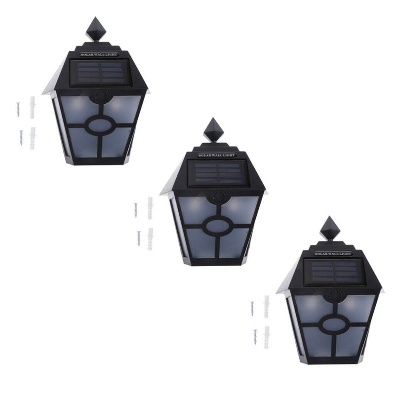 3 Pcs Solar Lights Solar Torches Lights Waterproof Outdoor Solar Pathway Lights