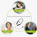 733 Wireless Bluetooth Headset Hanging Neck Long Standby Metal Magnetic Spo